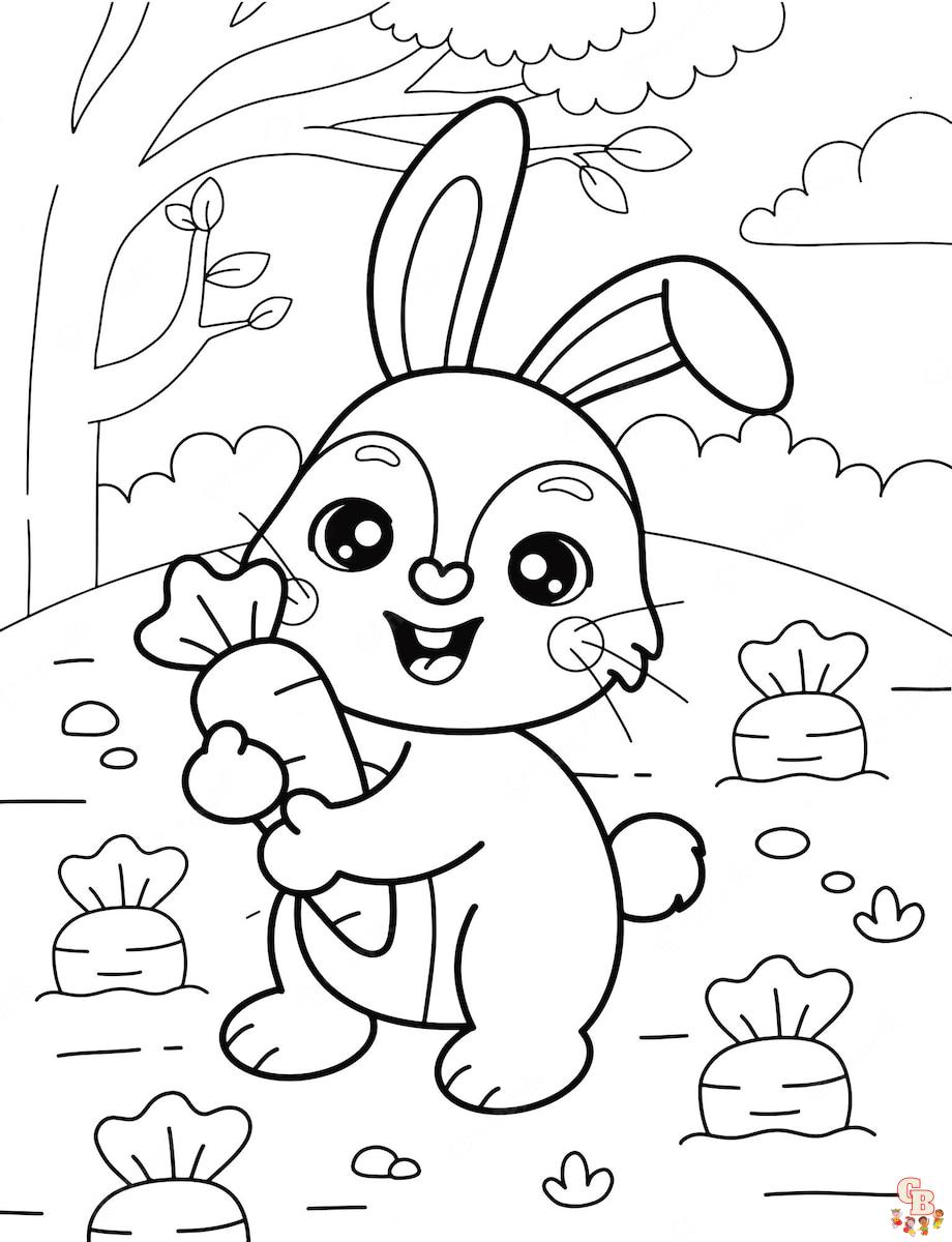 Coloriage Pierre Lapin