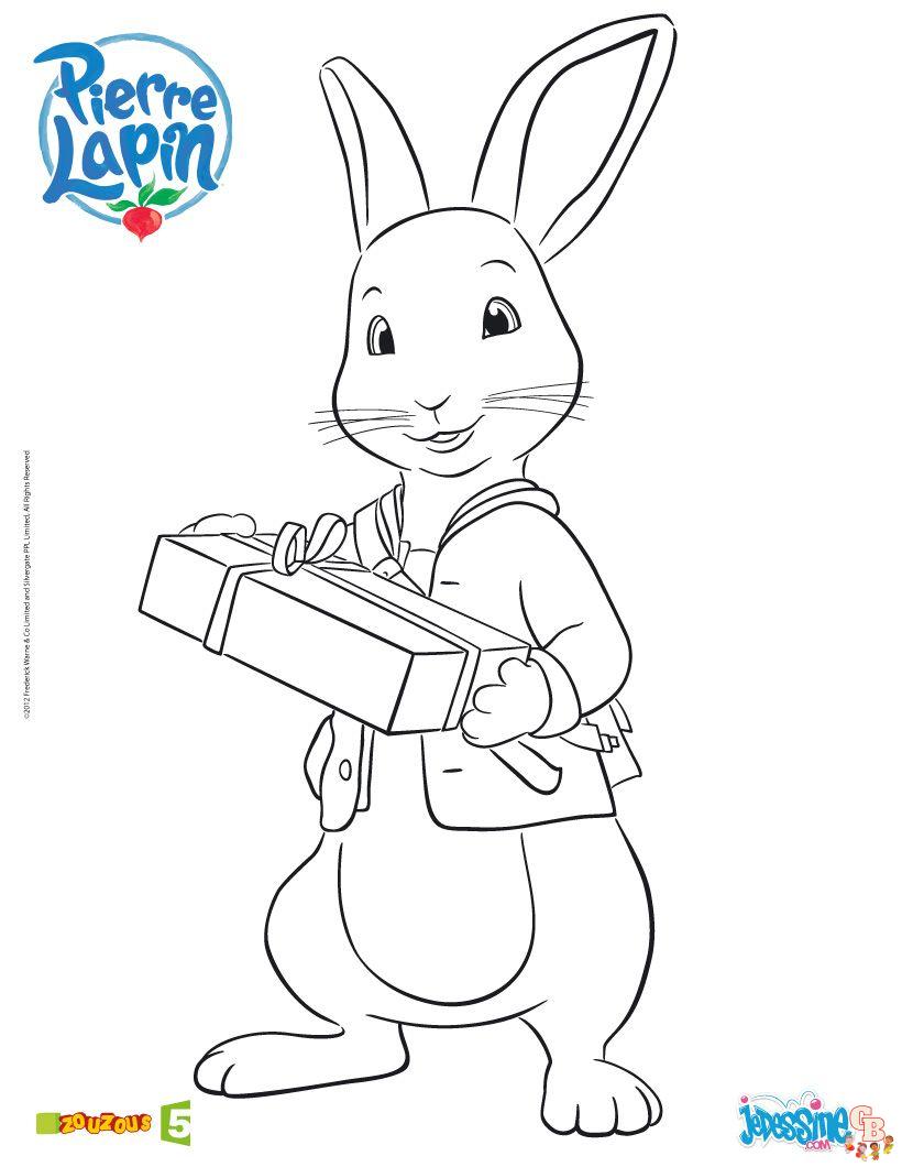 Coloriage Pierre Lapin