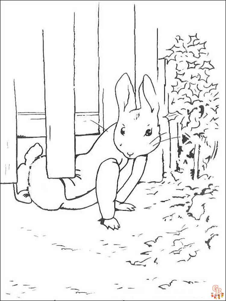 Coloriage Pierre Lapin
