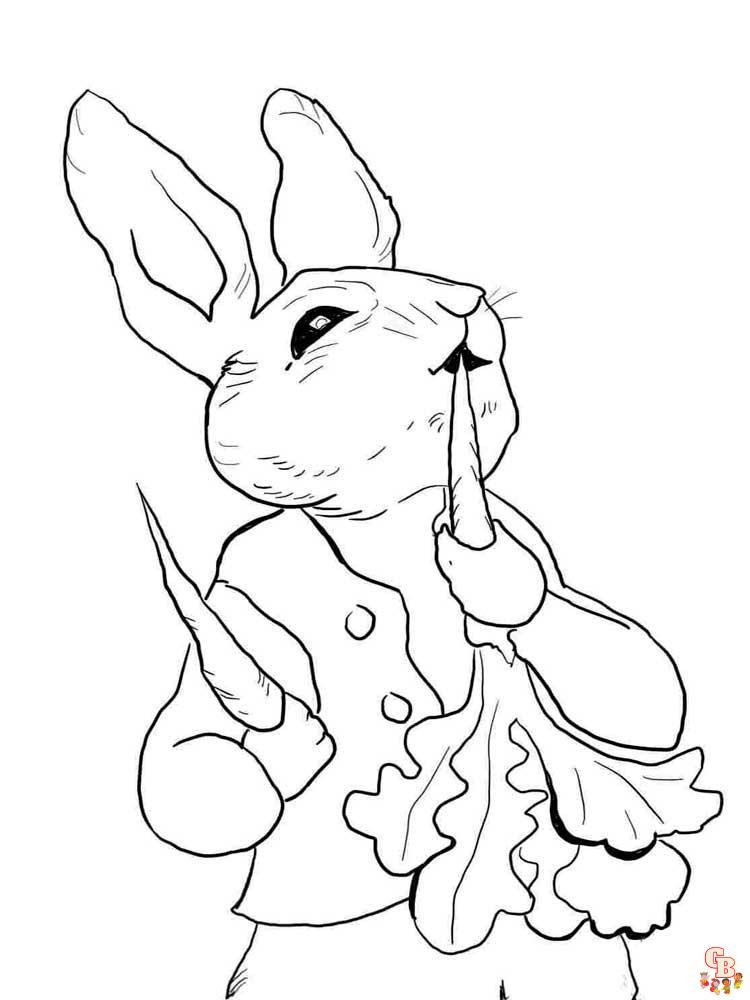 Coloriage Pierre Lapin