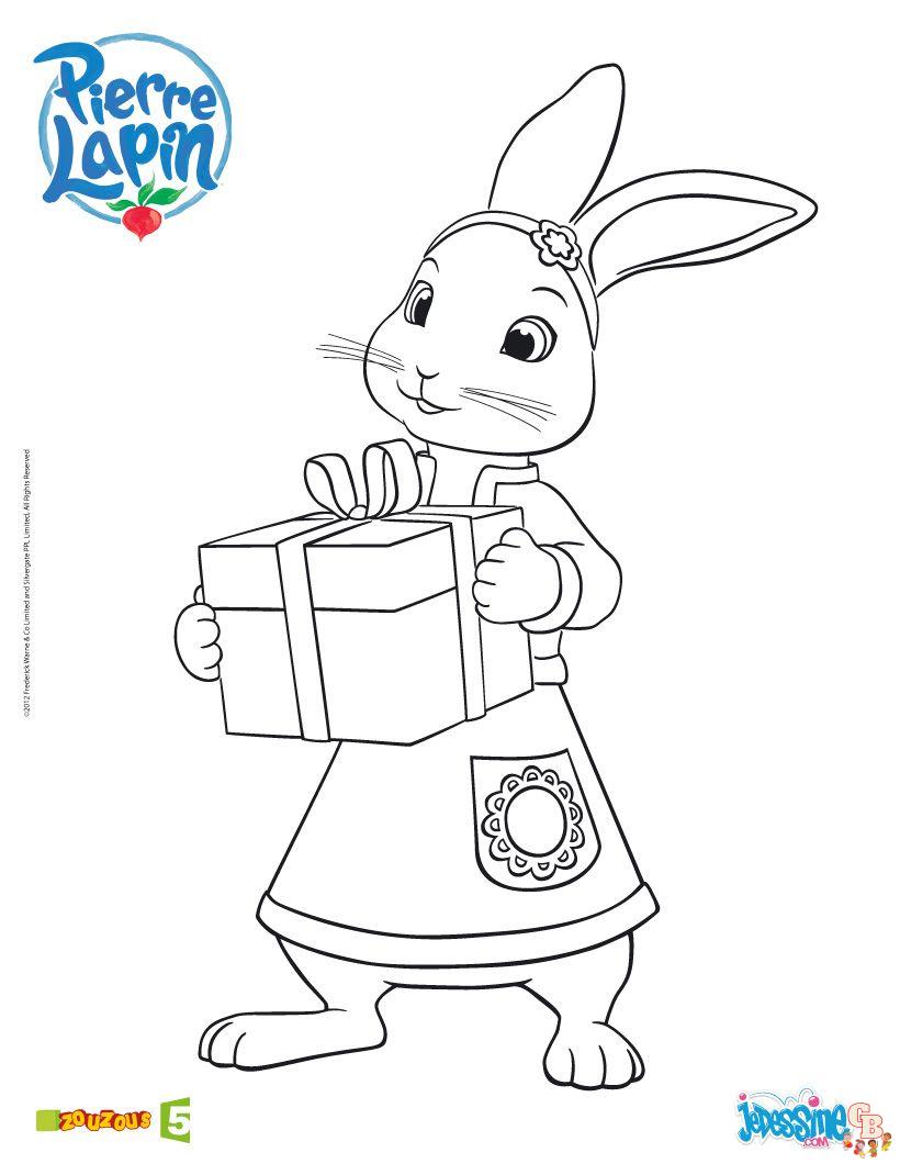 Coloriage Pierre Lapin