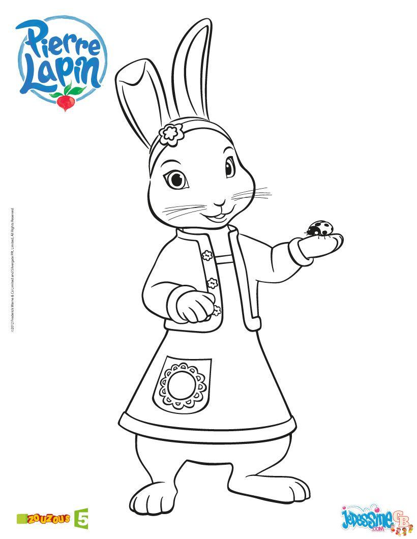 Coloriage Pierre Lapin