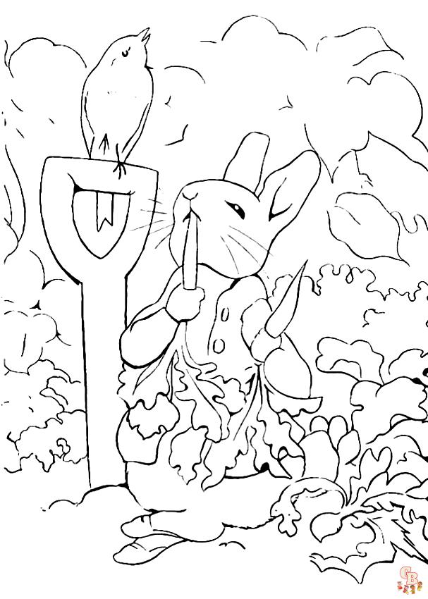 Coloriage Pierre Lapin
