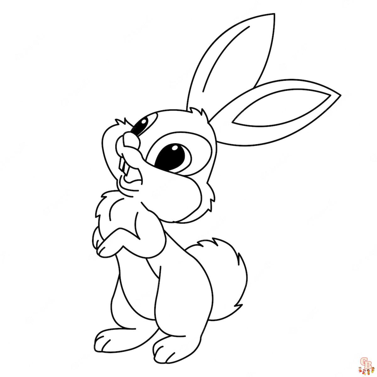 Coloriage Pierre Lapin