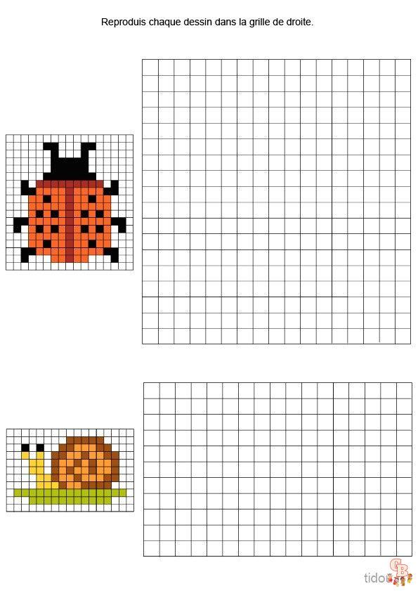 Coloriage Pixel Art
