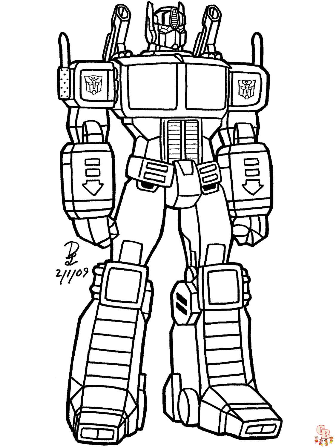 Coloriage Robot