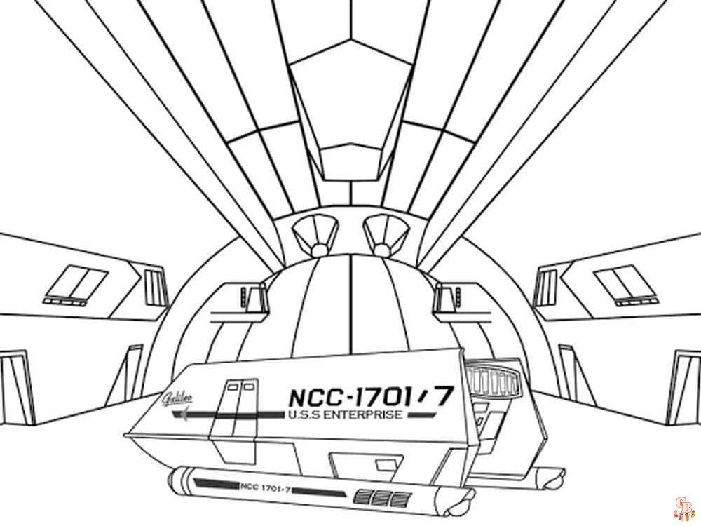 Coloriage Star Trek