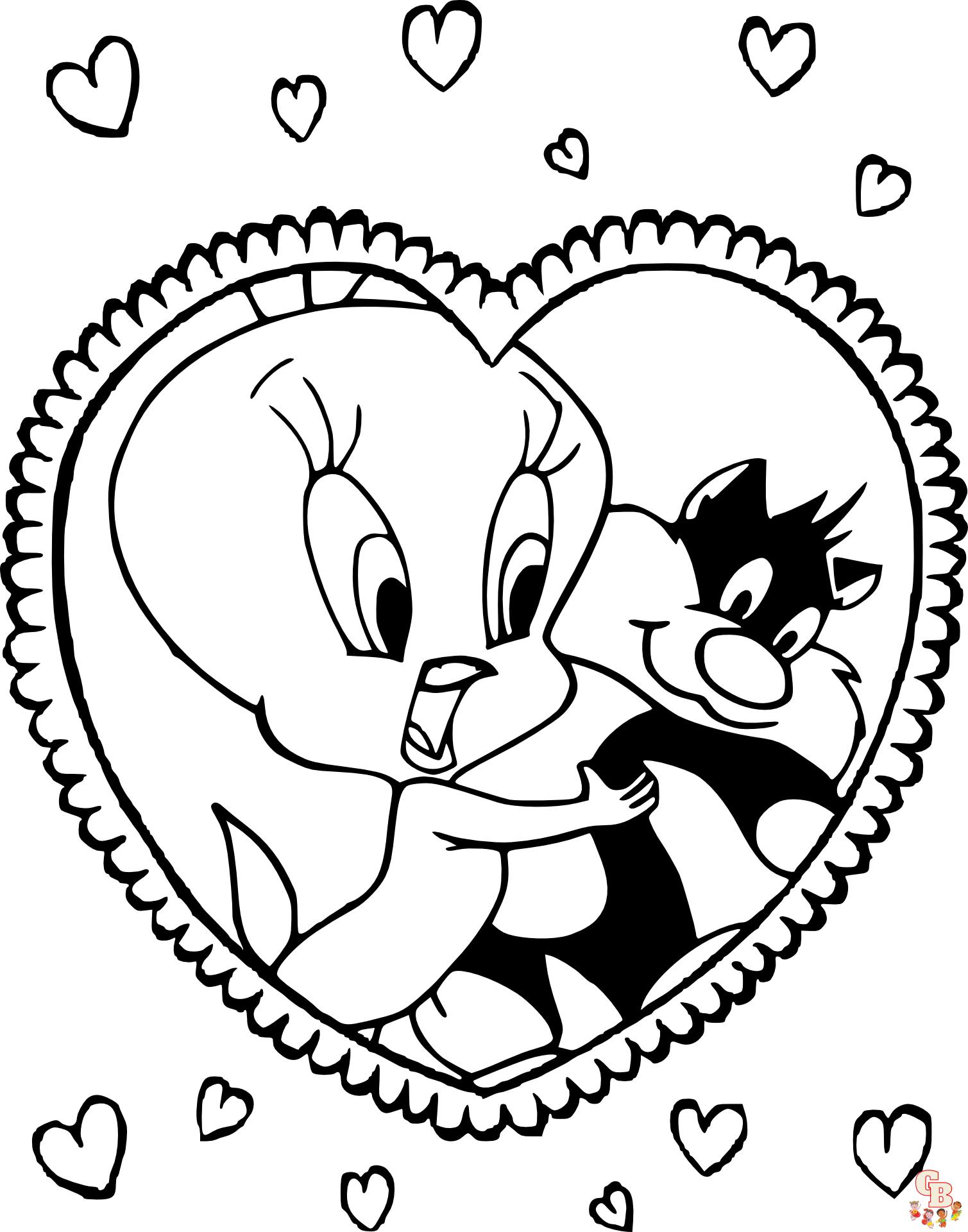 Coloriage Titi