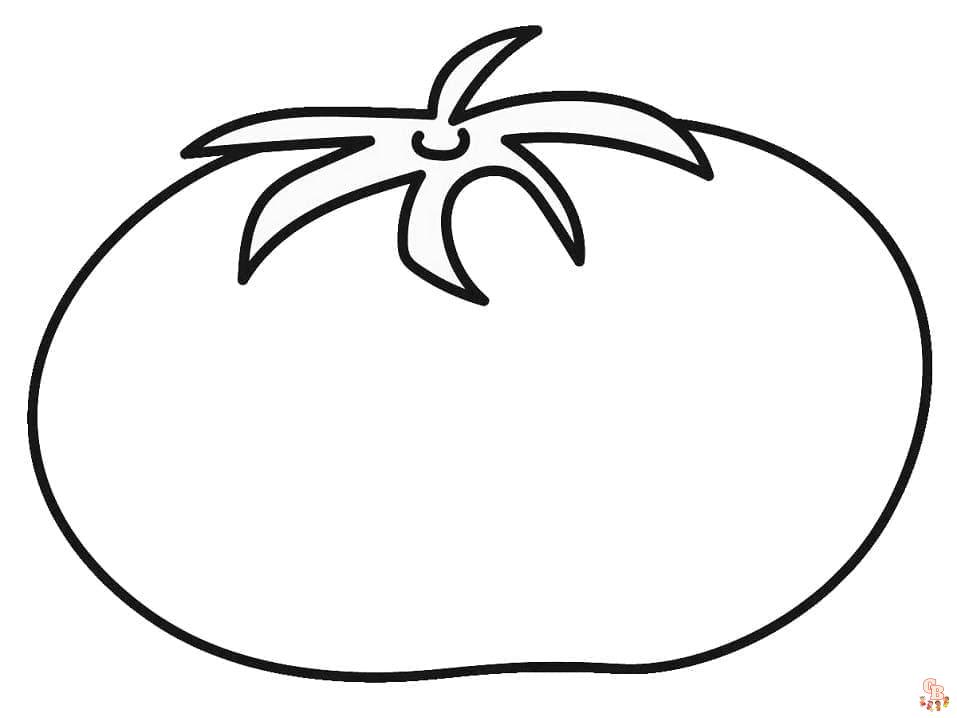 Coloriage Tomate