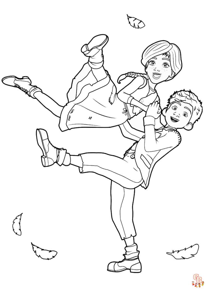 Coloriage Victor