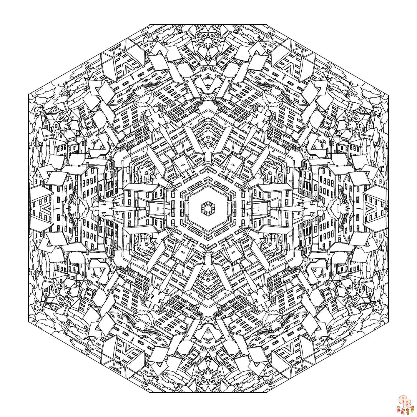 Coloriage Ville