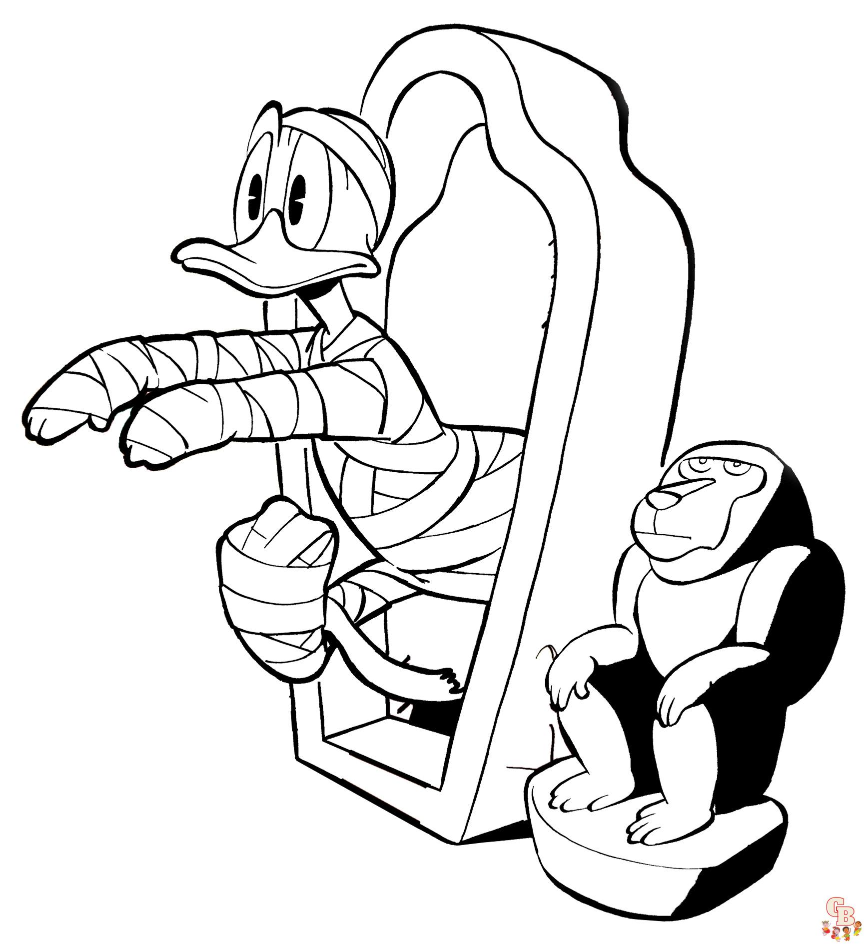Coloriage Egypte
