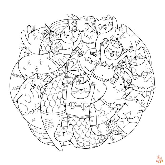 Coloriage Felins