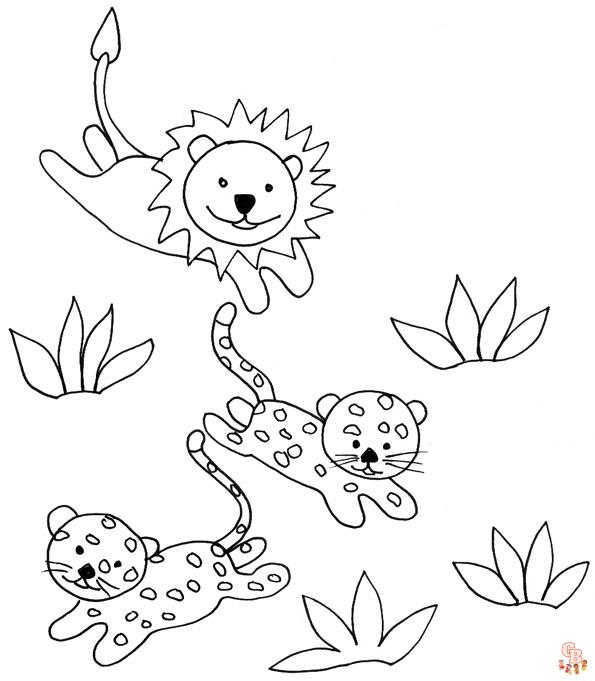 Coloriage Felins