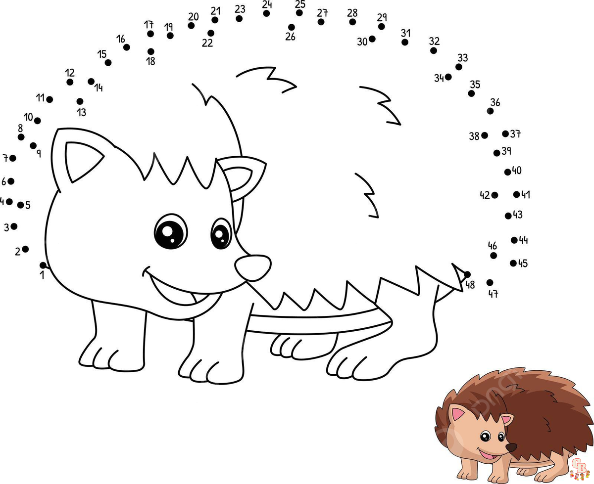 Coloriage Herisson