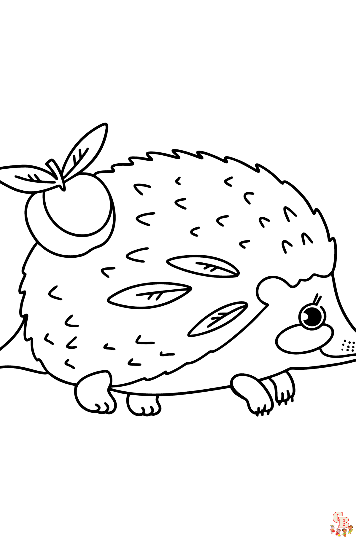 Coloriage Herisson