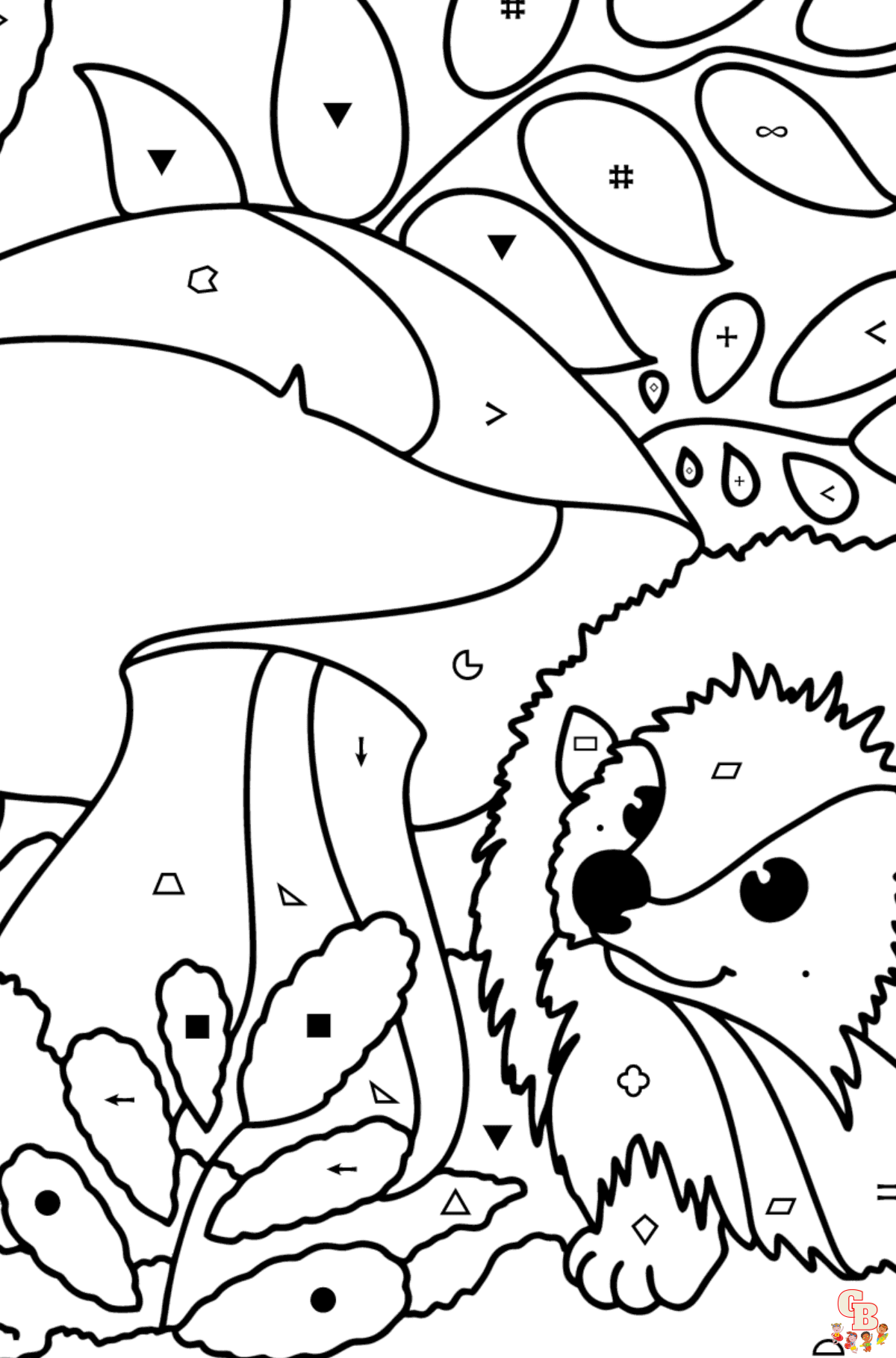 Coloriage Herisson