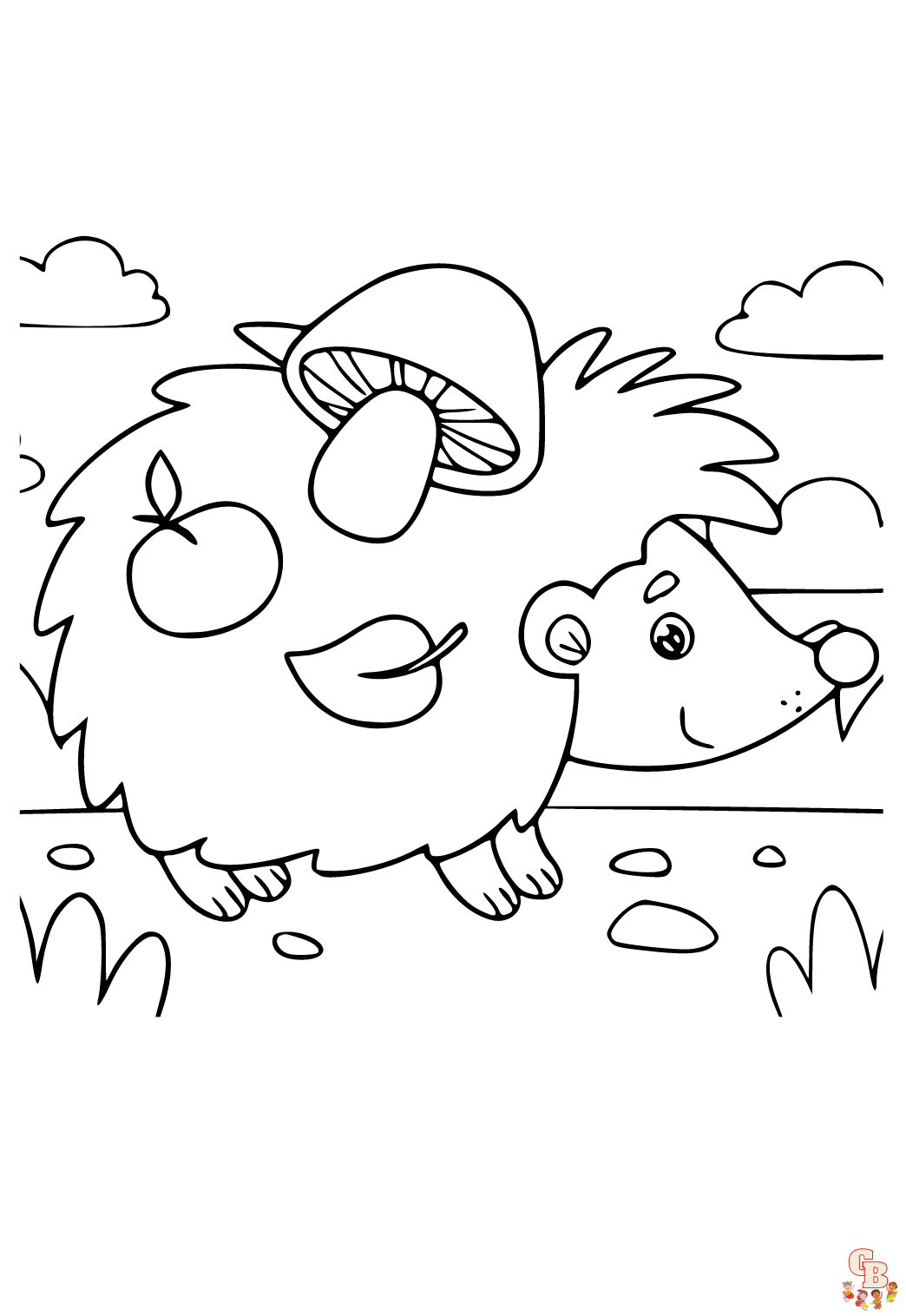 Coloriage Herisson