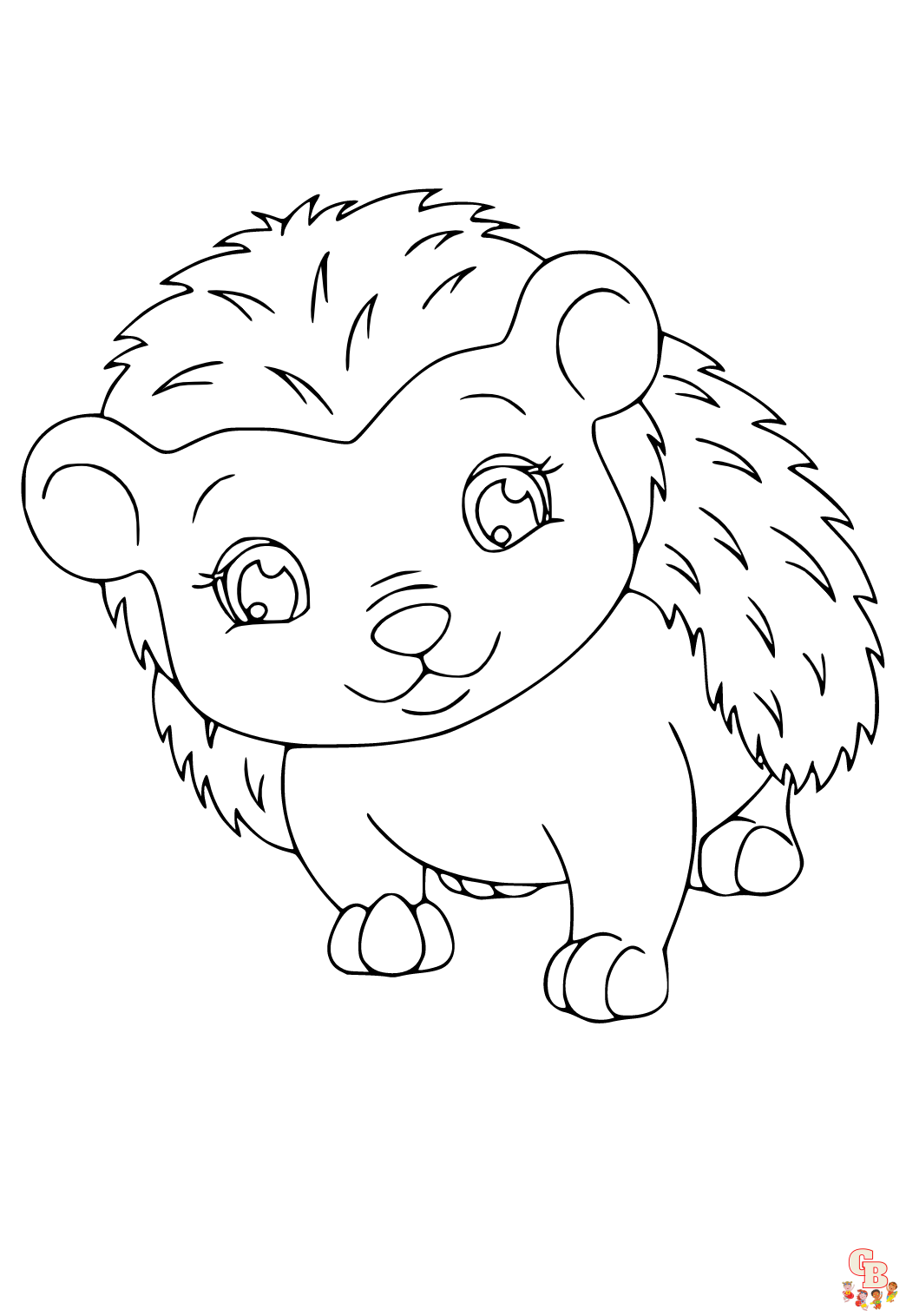 Coloriage Herisson