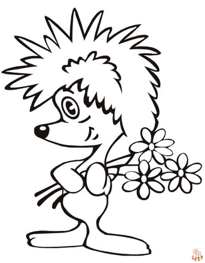 Coloriage Herisson