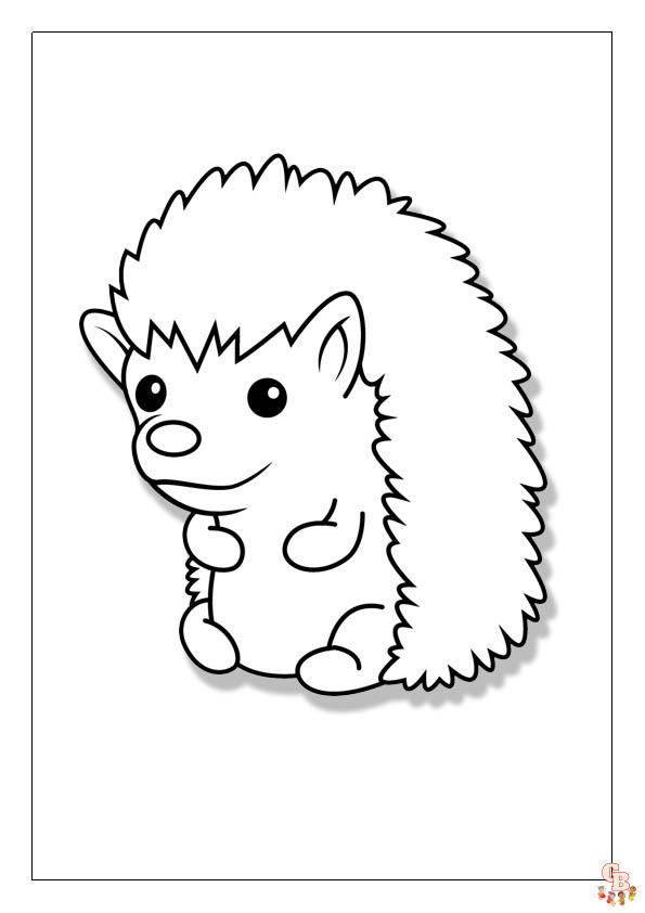 Coloriage Herisson