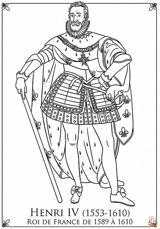 Coloriage Histoire de France