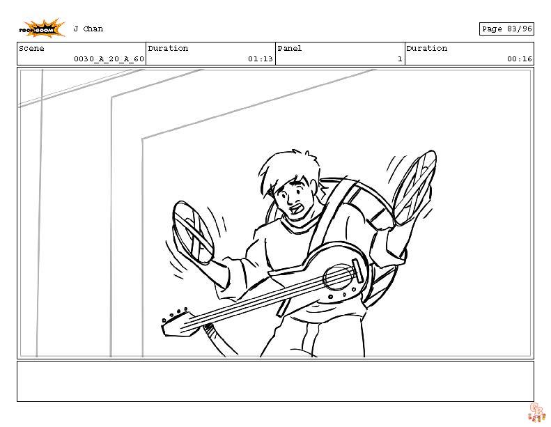 Coloriage Jackie Chan