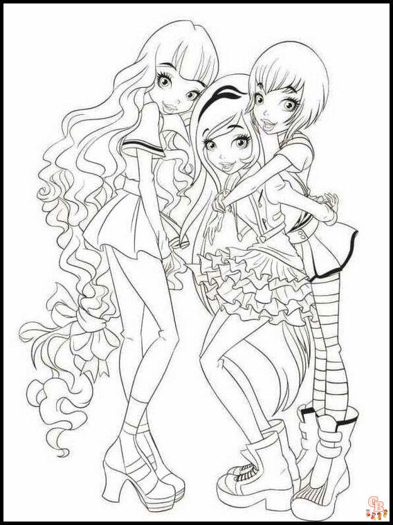 Coloriage regal Academy l Academie royale