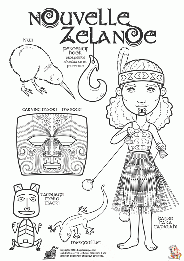 Coloriages de pays