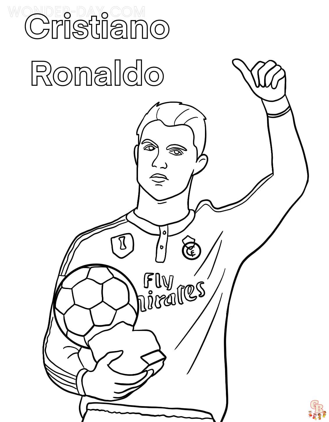 Cristiano Ronaldo do koloru