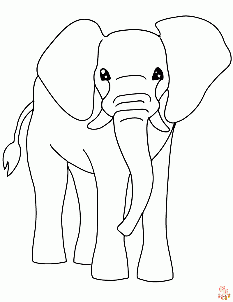 kolorowanie słonia