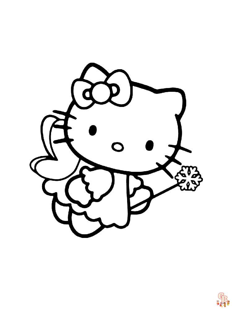 Kolorowanki Hello Kitty