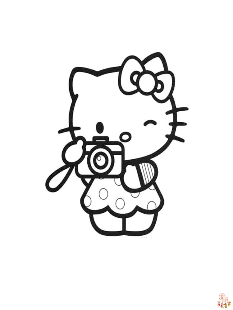 Kolorowanki Hello Kitty