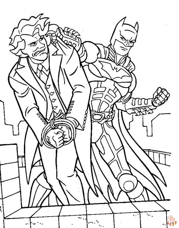 Desenho de Rosto do Coringa para colorir  Desenhos para colorir e imprimir  gratis