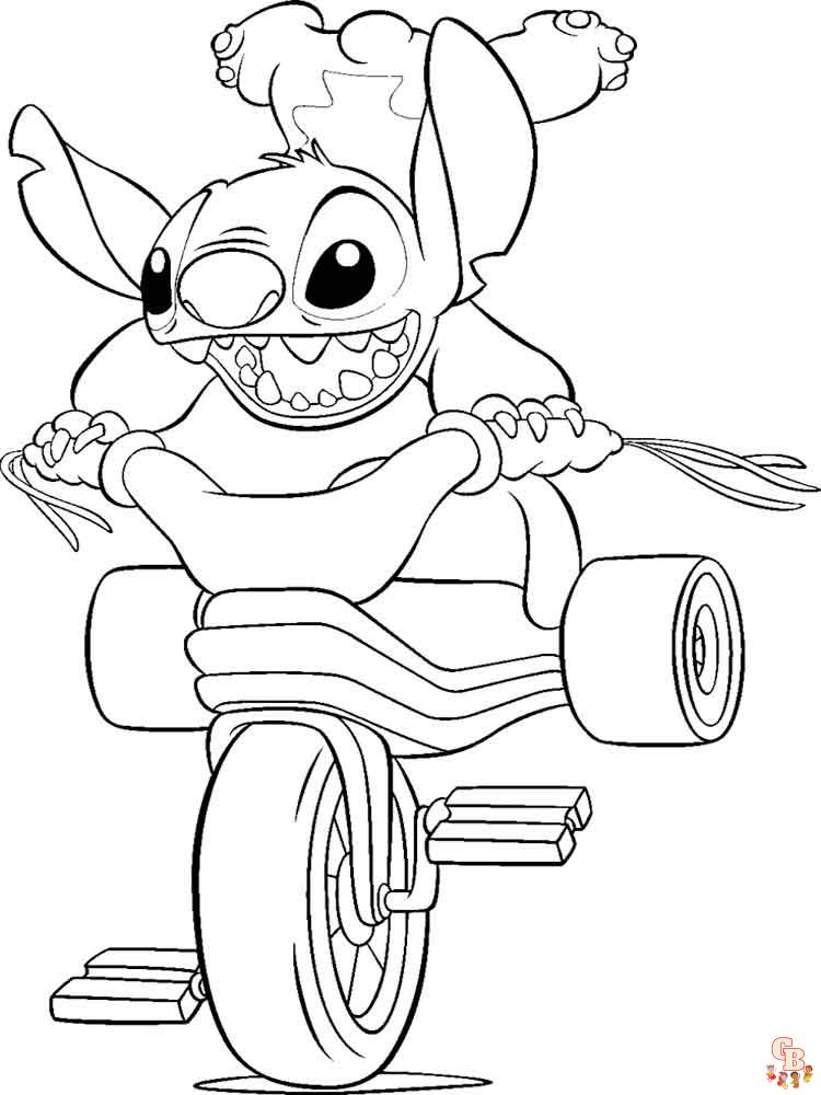 Desenhos de Lilo e Stitch para colorir - Imprimir para crianças