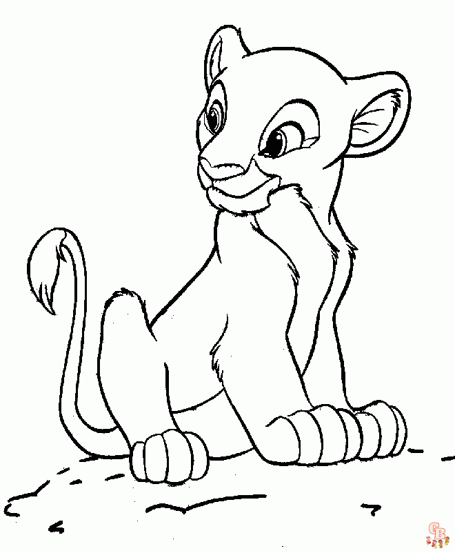 Lion Guard da colorare