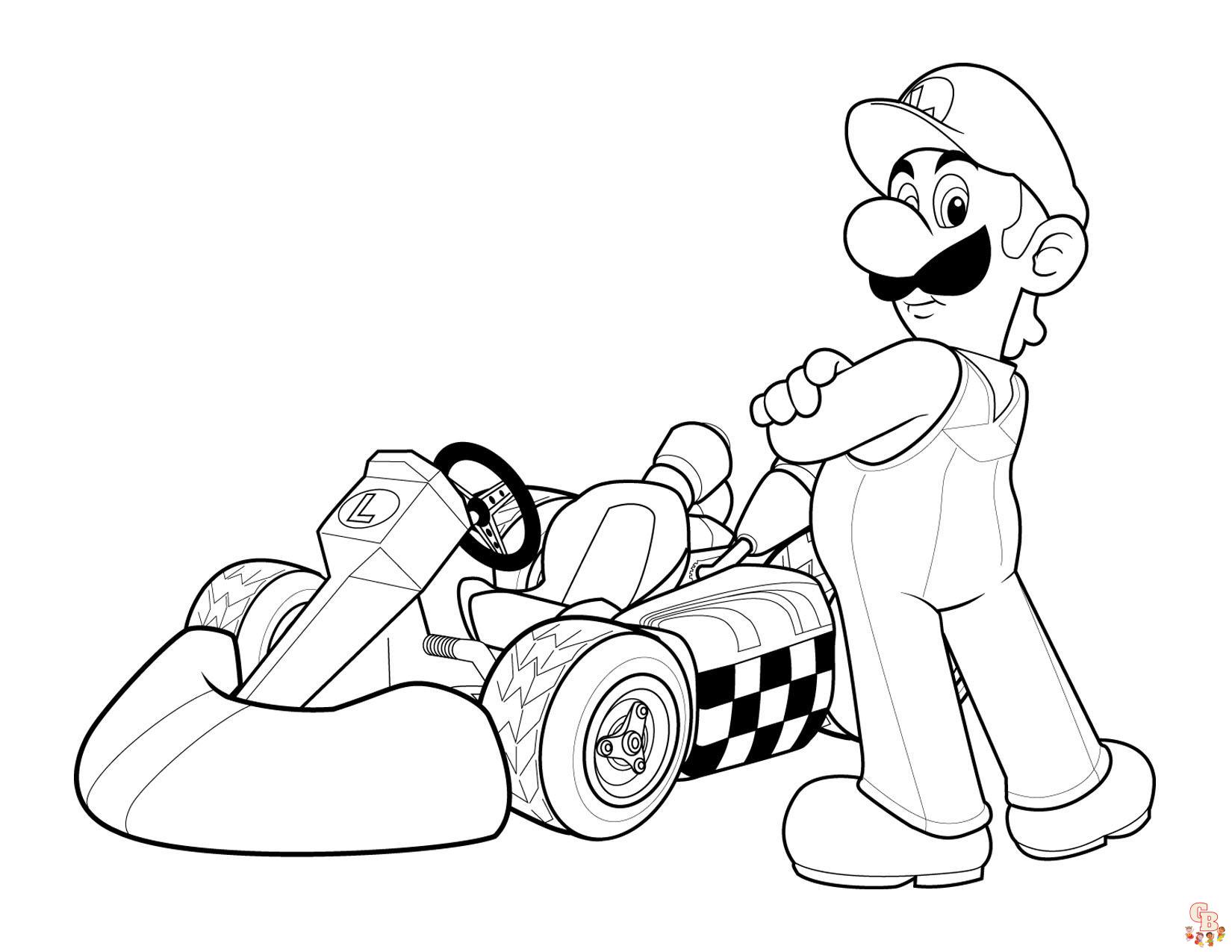 Super Mario Bros da colorare