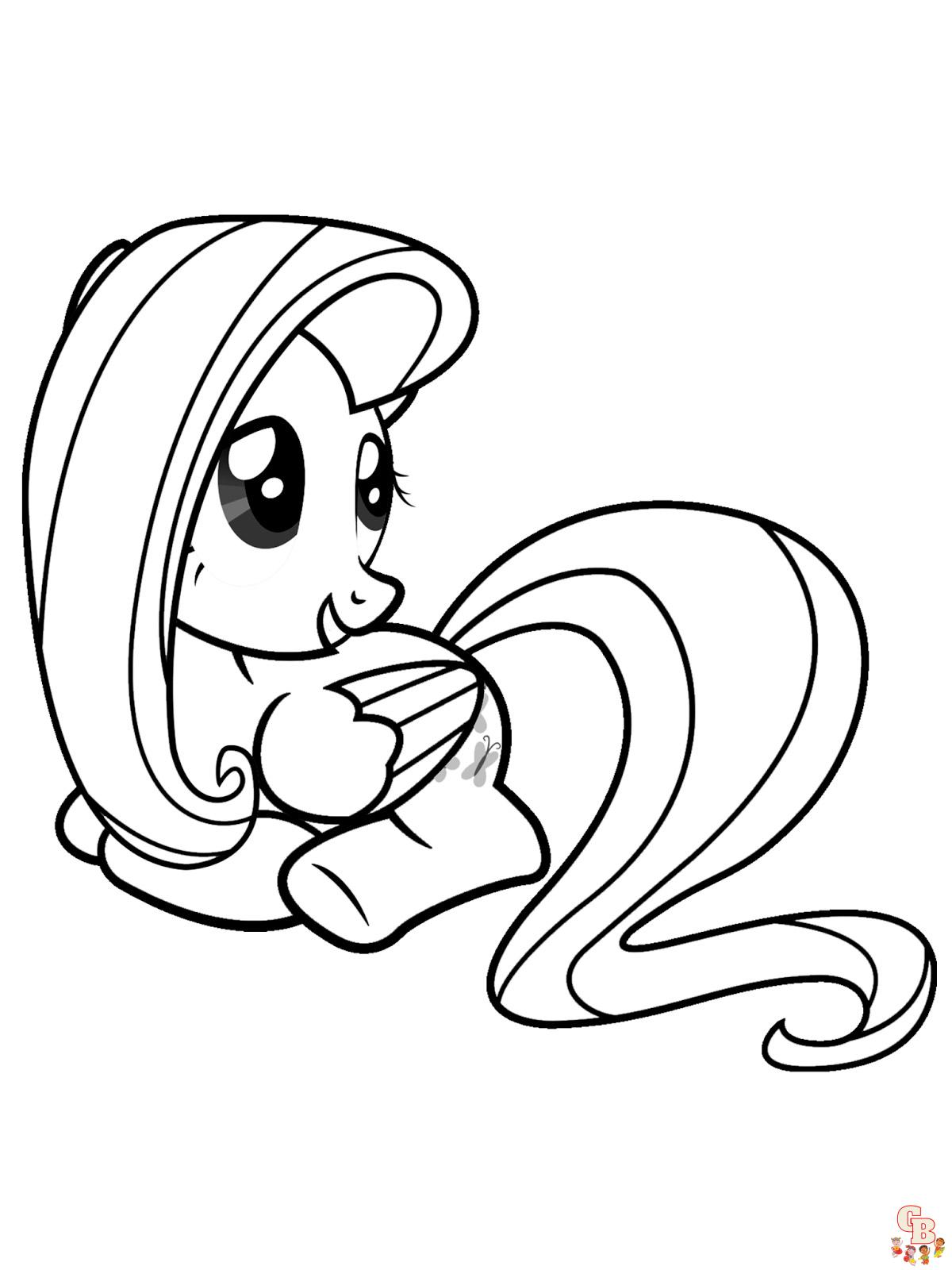 Desenhos de My Little Pony para colorir - Páginas de colorir