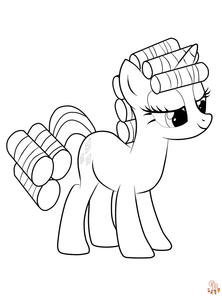 My Little Pony para colorir (todos os personagens)