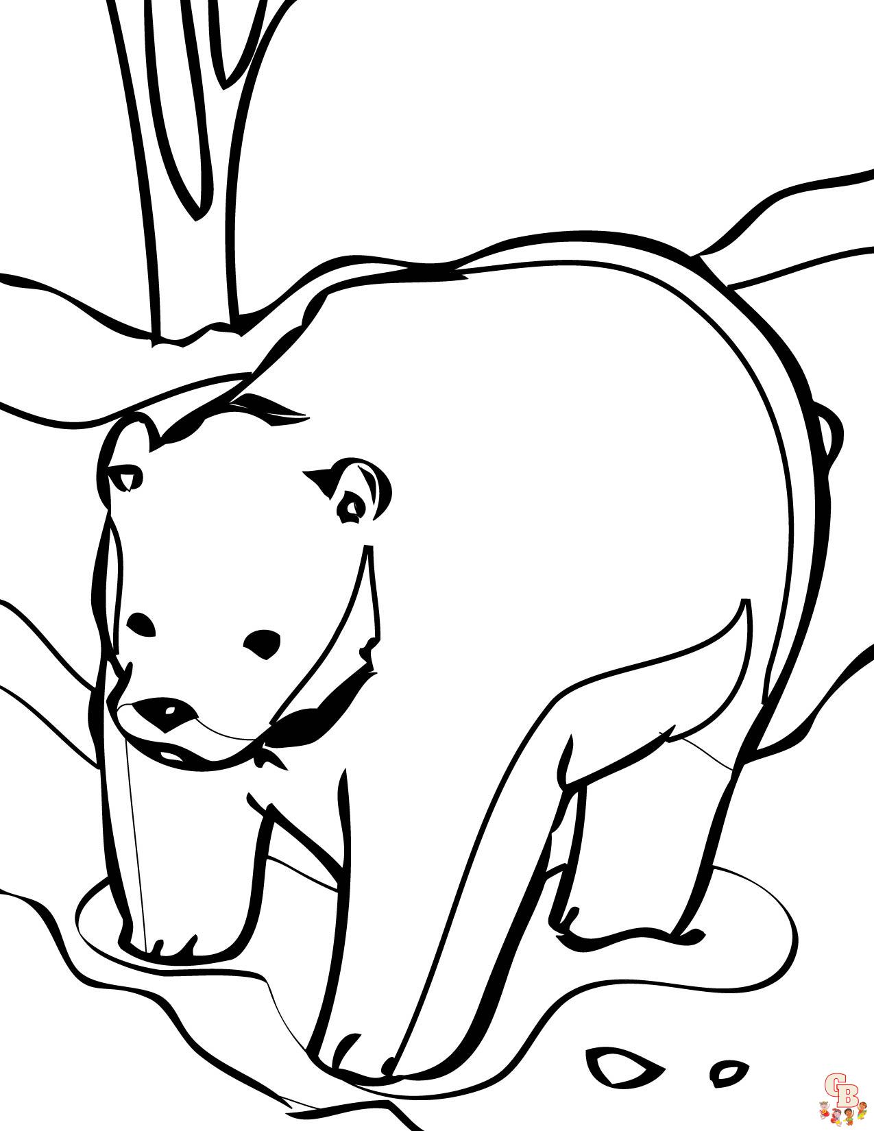 ursuleți de colorat