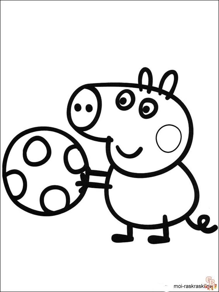 Desenho da Peppa Pig Português Brasil, Jogo de Pintar Desenhos animados