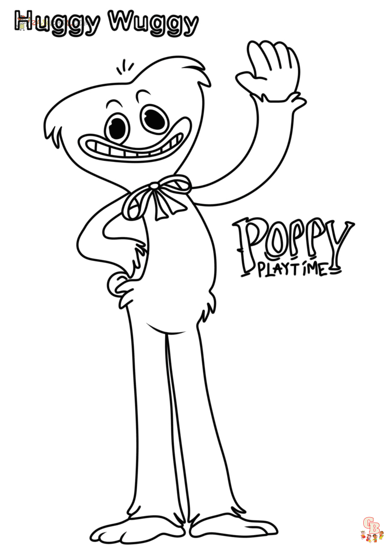 Poppy Timp de joacă de colorat