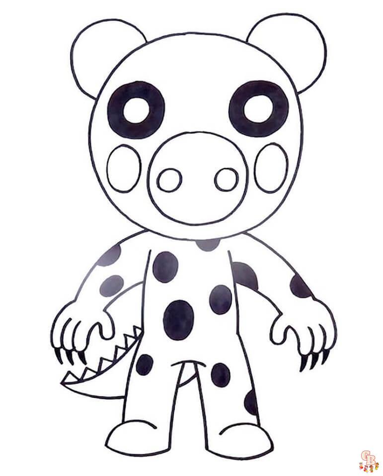 COMO DESENHAR O PIGGY PARASEE DO PIGGY ROBLOX / DESENHOS DO PIGGY ROBLOX /  how to draw piggy parasee 