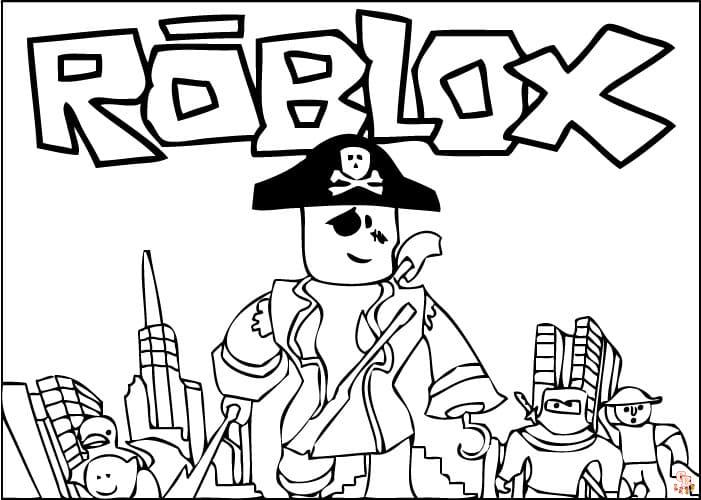 Personagem Roblox - Roblox - Just Color Crianças : Páginas para colorir  para crianças