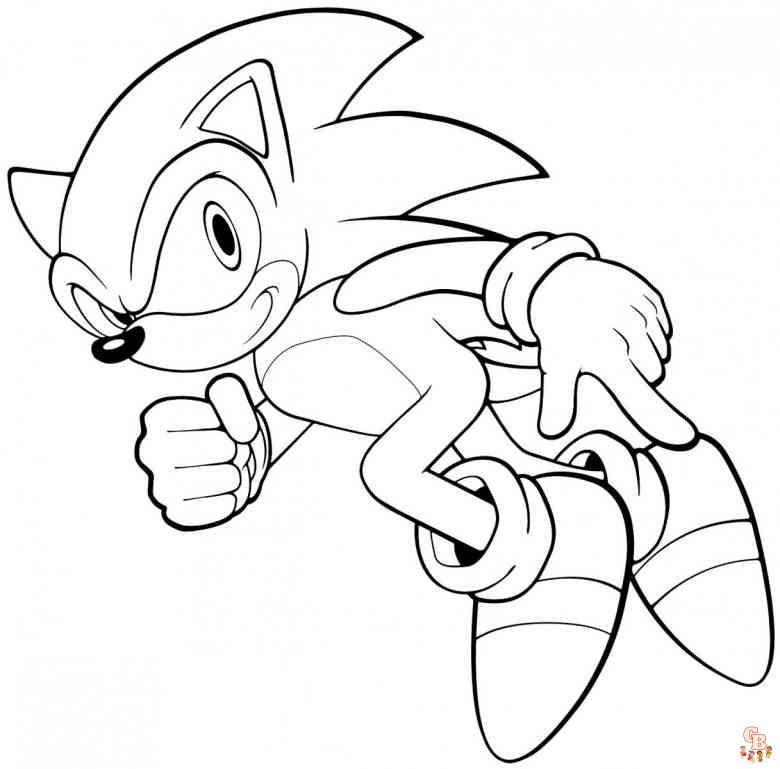 Desenhos de Sonic Exe Para Colorir - Páginas Para Impressão Grátis