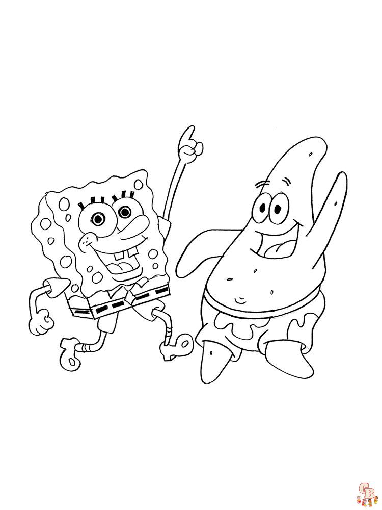 Coloração do SpongeBob
