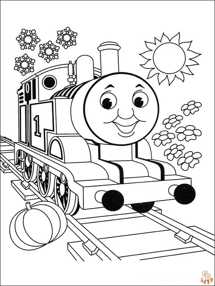 Thomas il treno da colorare