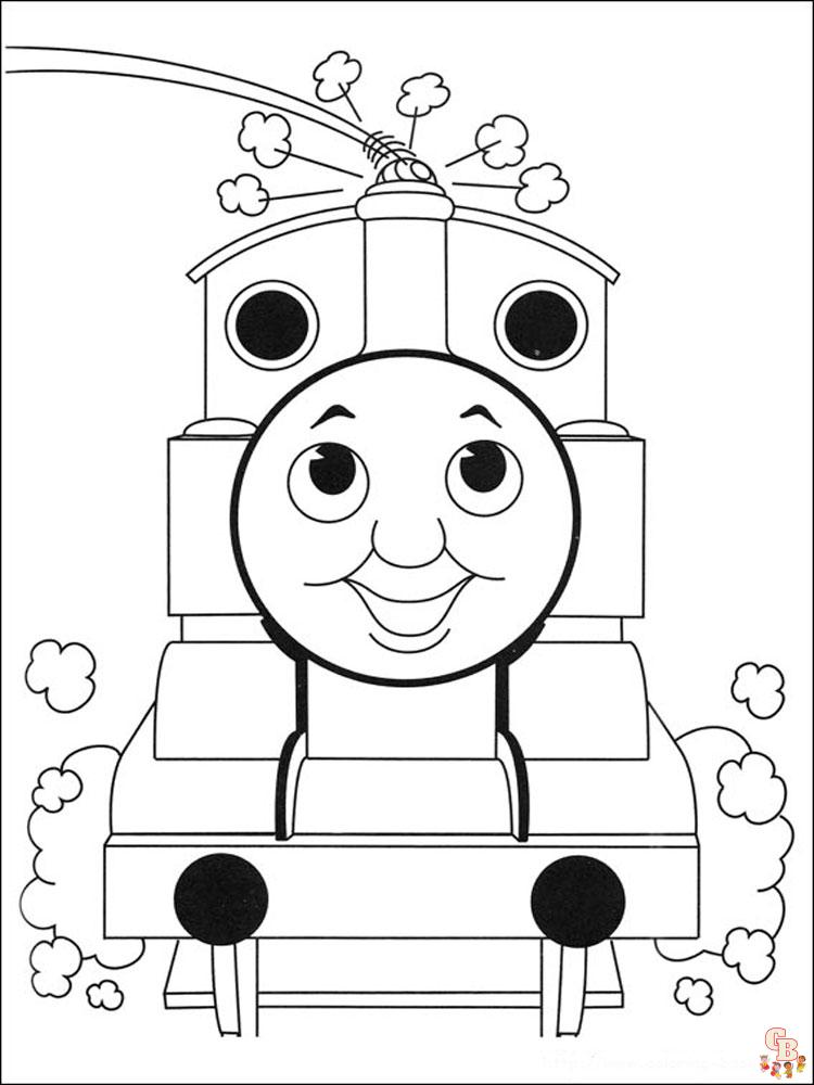 Thomas il treno da colorare