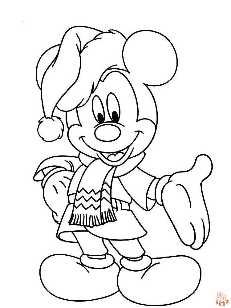 Mickey Mouse pagini de colorat