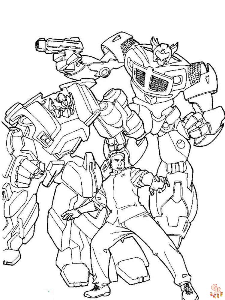 Transformers da colorare